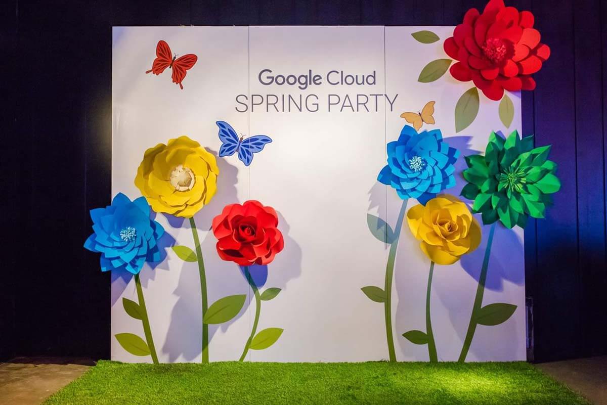 Google cloud spring party