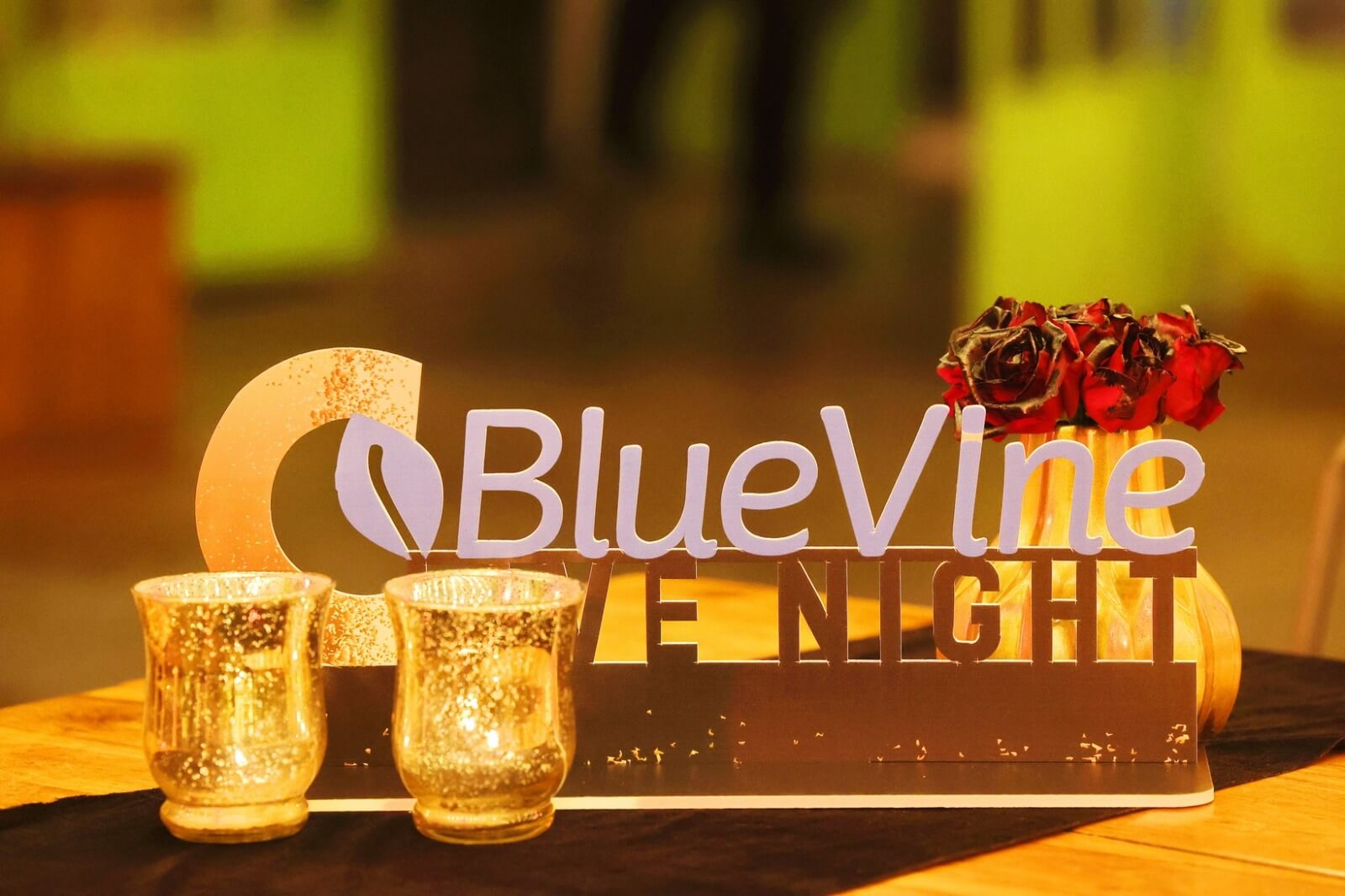 BlueVine branding event